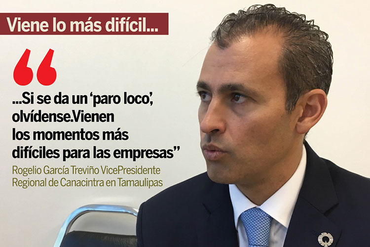 Advierte Canacintra nuevos paros en Matamoros