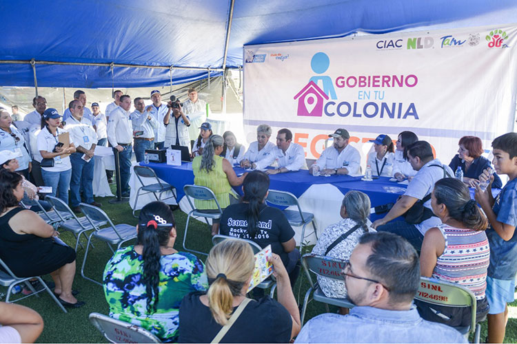 Beneficia ‘Gobierno en tu Colonia’ a más de 2 mil personas con 80 servicios