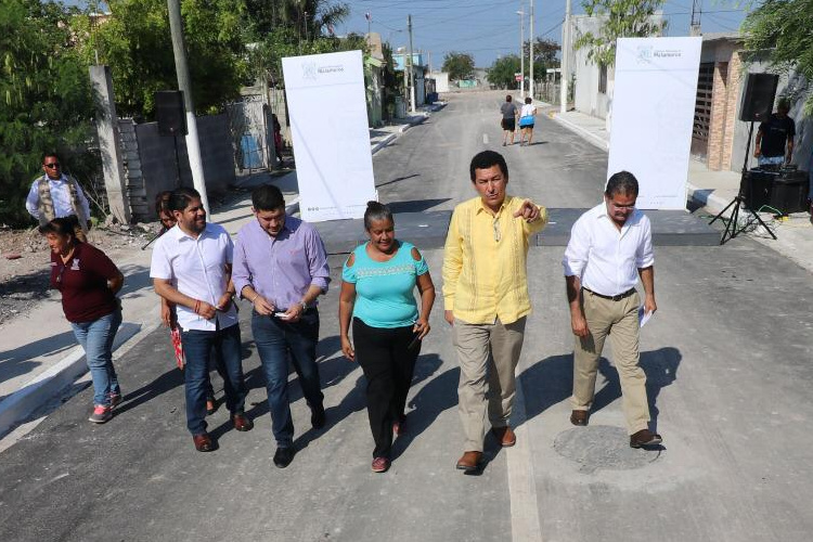 Invierte Gobierno de Mario López 48 mdp en la colonia “Las Palmitas”