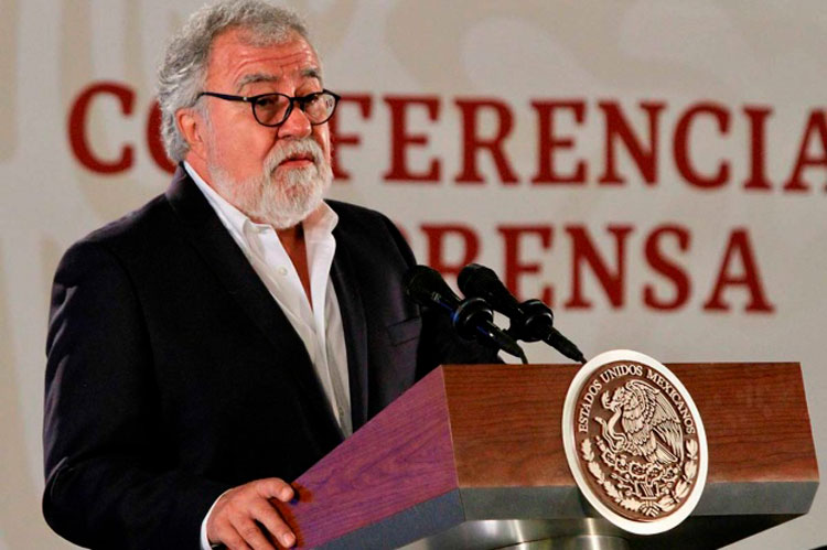 Hasta agosto se hallaron 594 fosas clandestinas, detalla Encinas