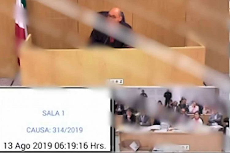 Filtran video de audiencia de Rosario Robles