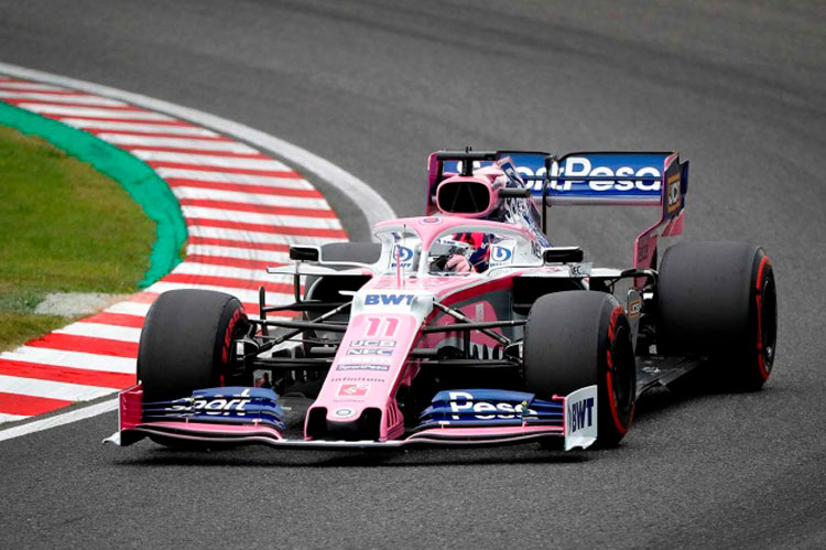 ‘Checo’ Pérez, octavo en segundos libres de Japón
