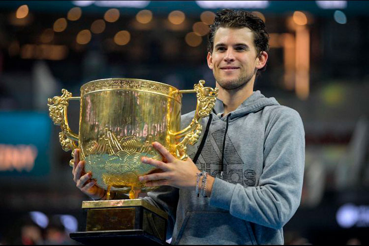 Thiem se corona en Beijing