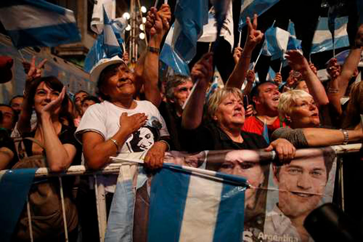 Victoria rotunda en un país con grave crisis