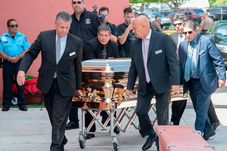Así despidieron al ‘Príncipe de la Canción’ en Miami