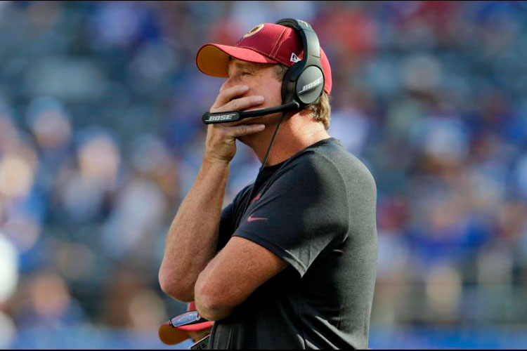 Redskins despide al entrenador JayGruden
