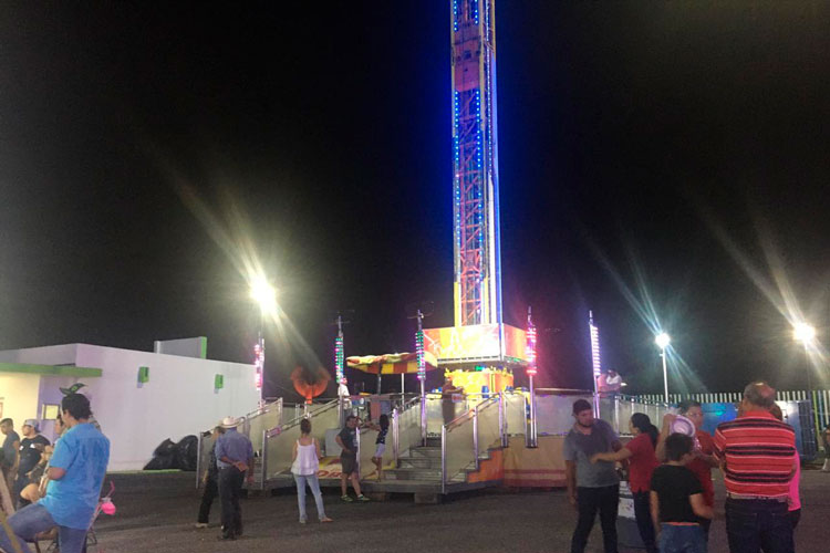 Falla juego mecánico de la FeriaTam