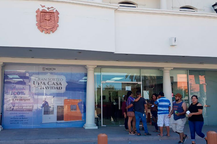 Sigue descuento del 100% en recargos de Predial en Reynosa