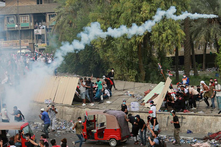 Mueren dos manifestantes en protestas en Irak