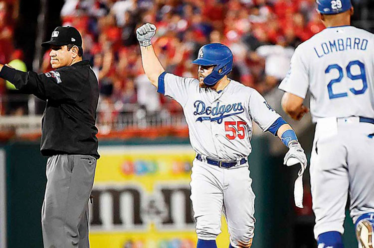 Dodgers, arriba; recuperan la delantera