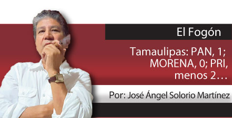 El Fogón Tamaulipas: PAN, 1; MORENA, 0; PRI, menos 2…