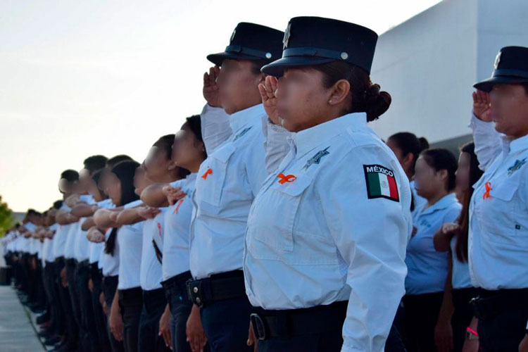 Reconoce SSP a mujeres Policías y del área Administrativa