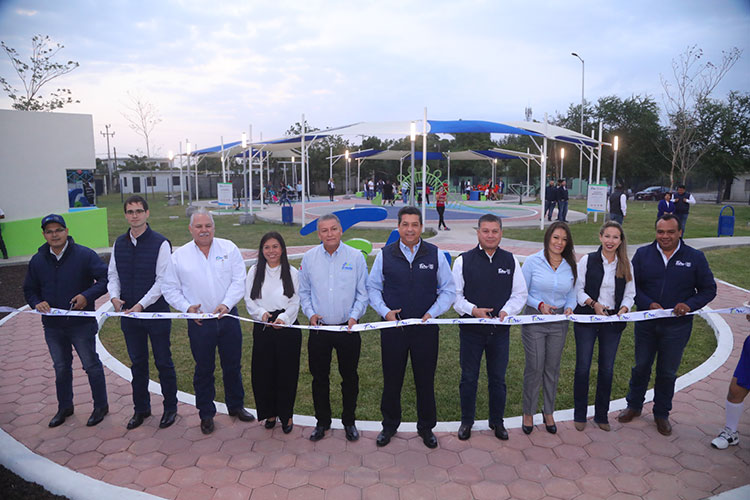 Abre Gobierno de Tamaulipas nuevo Parque de Bienestar en El Mante