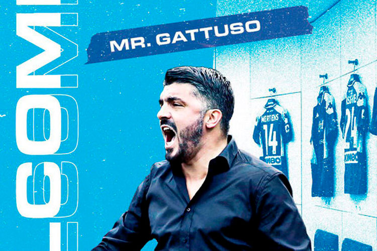 Gennaro Gattuso, nuevo DT del Napoli