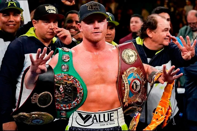 ”Canelo” Álvarez deja vacante título semicompleto OMB