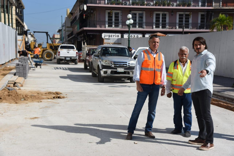 Moderniza Chucho Nader la Red Vial de la Zona Centro