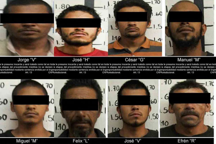 Dan prisión a nueve integrantes del CJNG