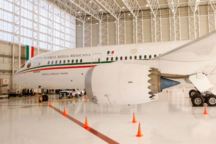 Al sector salud, recursos obtenidos del avión: Ejecutivo federal