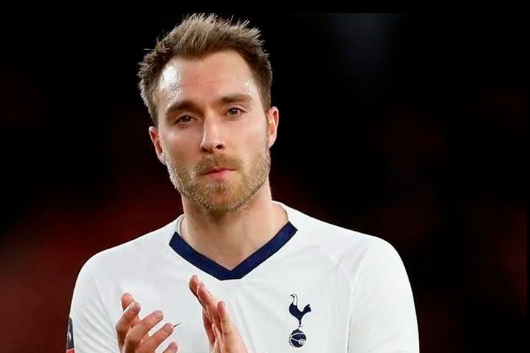Eriksen llega a Milán para fichar por el Inter