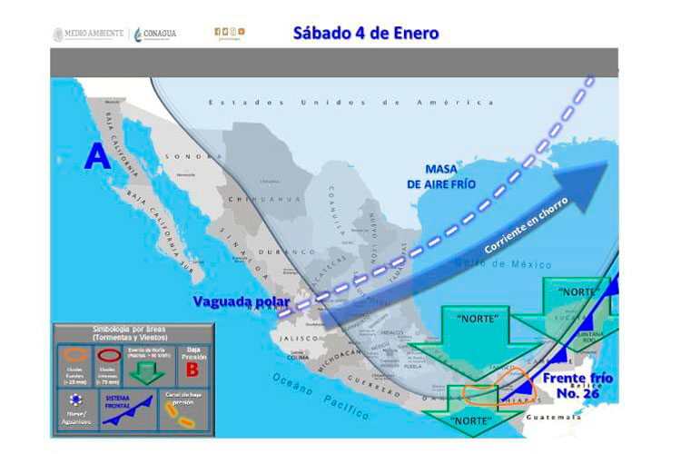 Arribarán frentes fríos 28 y 29 a Reynosa
