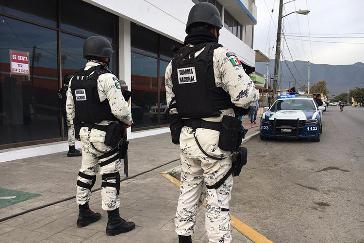 Ciudad Victoria “plaza complicada”: Guardia Nacional