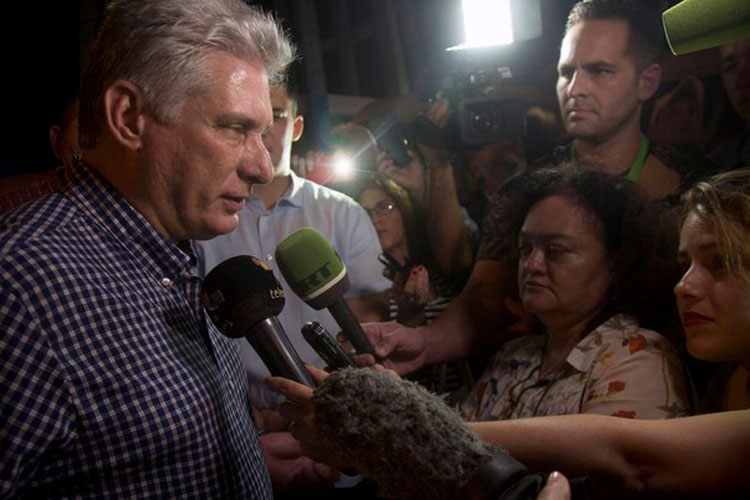 Cuba busca diálogo “serio” con EU, sin “mendigar”: Díaz-Canel