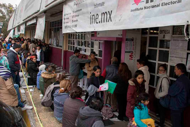 Reanudan labores módulos del INE en el país