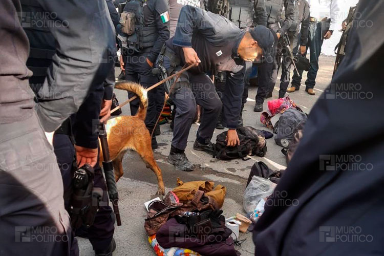 Inicia operación “mochila” pero a policías estatales de Tamaulipas
