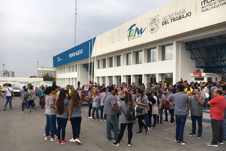 Se revelan obreros de APTIV; Protesta es ilegitima: ST