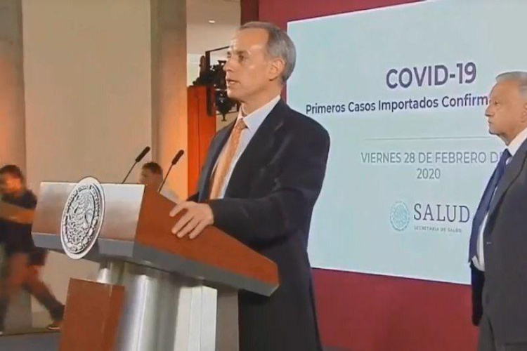 Confirman primer caso de coronavirus en México