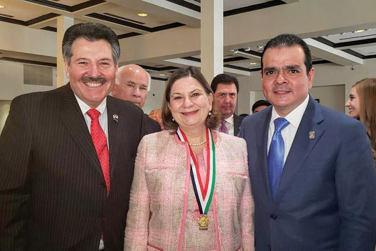Pide Embajadora de México en EU no dejemos de alzar la voz: Rivas