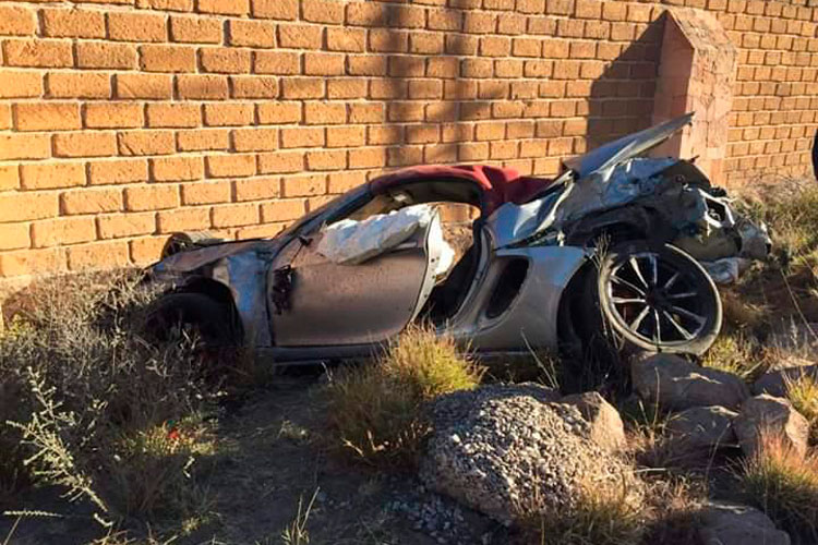 Se accidente jugador del Atlético San Luis y su familia