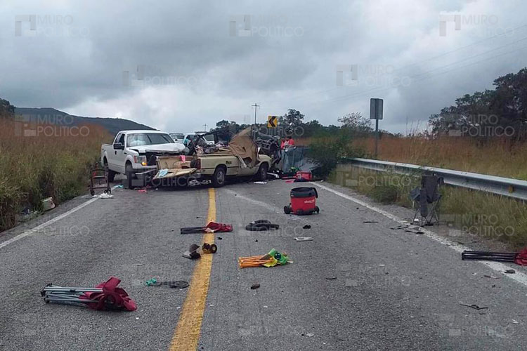 Muere guatemalteco en carambola en Aldama