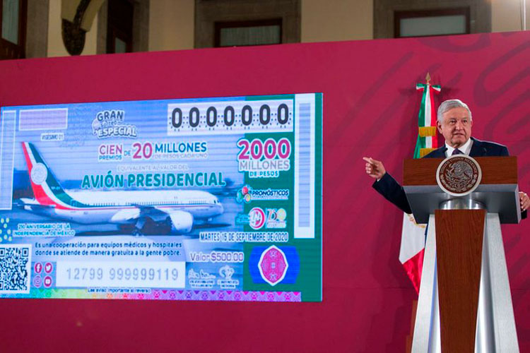 Se rifará el monto del avión para no entregar “un problema”: AMLO