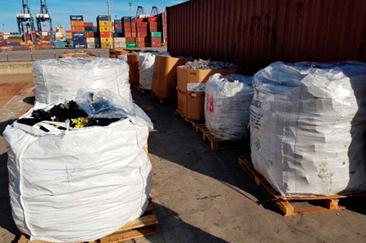 Frena México exportación de residuos peligrosos a Hong Kong