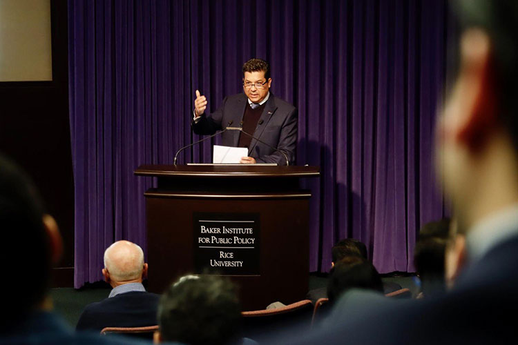 Expone Gobernador ventajas económicas de Tamaulipas en Houston