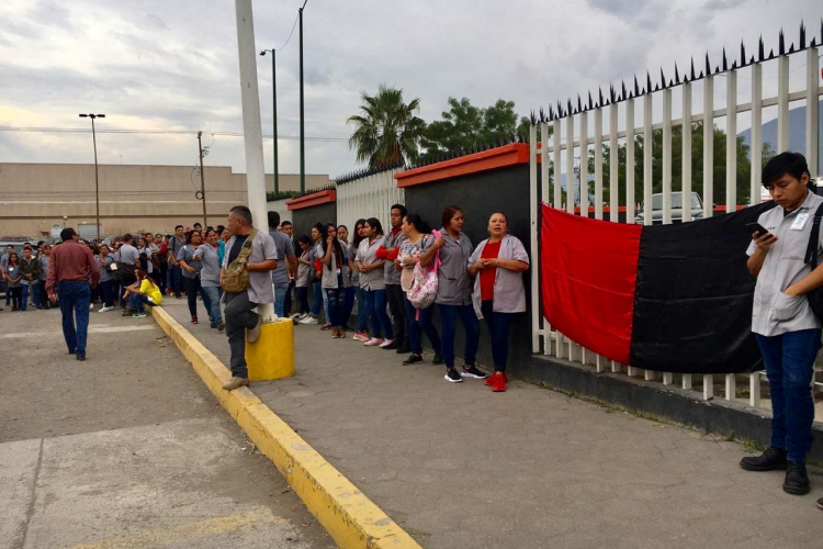 Entra en huelga maquiladora APTIV Victoria