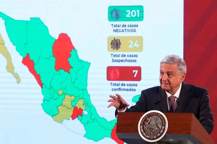 Confía López Obrador que economía se recupere de ‘bache’