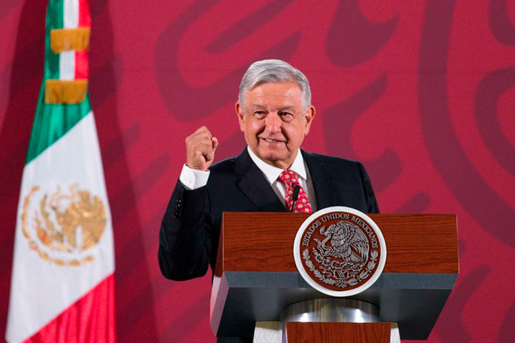 El país, blindado ante turbulencia financiera, dice AMLO
