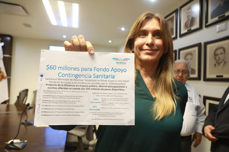 Aprueba Reynosa 60 mdp para contingencia de coronavirus