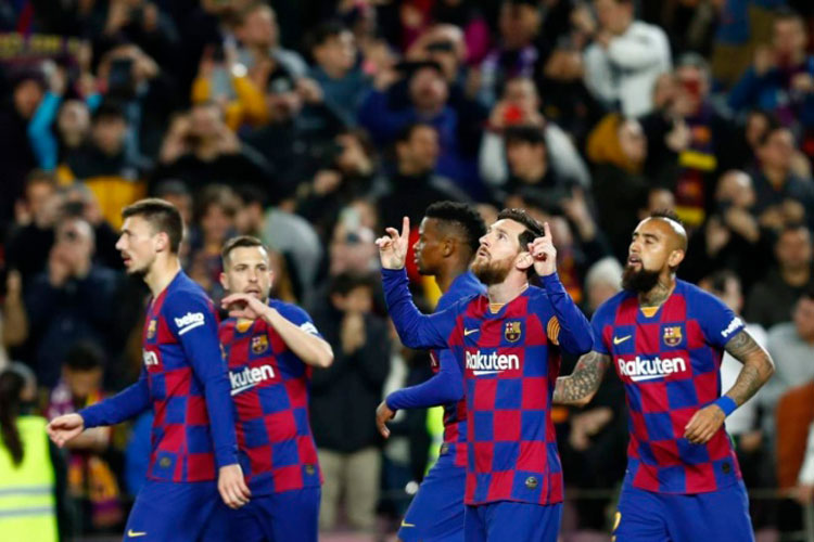 Jugadores del Barça bajan su sueldo 70% ante Covid-19