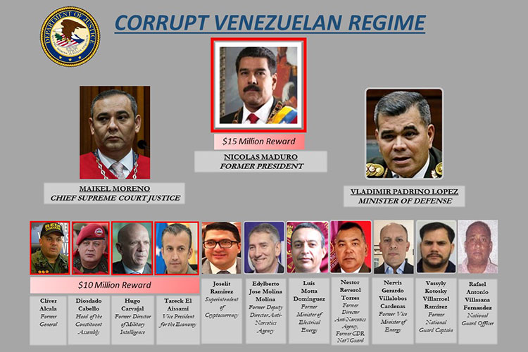 EU ofrece recompensa de 15 mdd por información que lleve al arresto de Maduro