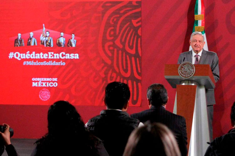 Anuncia AMLO 11 medidas anticrisis para enfrentar Covid19
