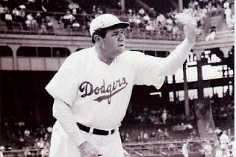 Babe Ruth, víctima de la gripe española
