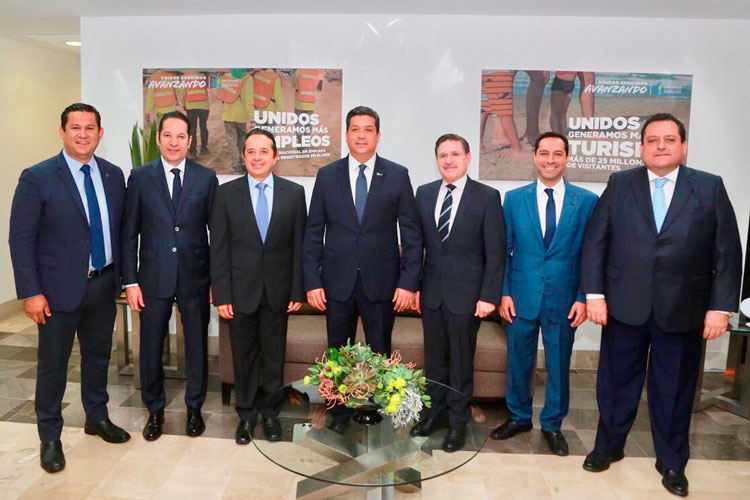 Piden gobernadores del PAN “Programa Emergente” a AMLO