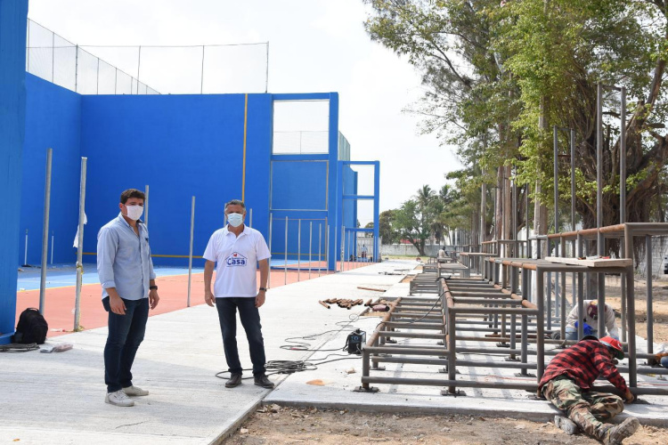 Obra pública continúa bajo medidas de protección: Chucho Nader
