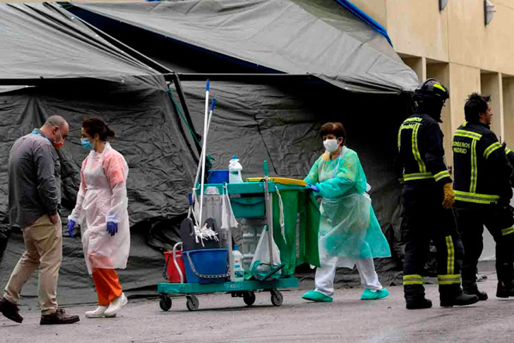 Francia registra más de 5 mil 300 muertes por coronavirus