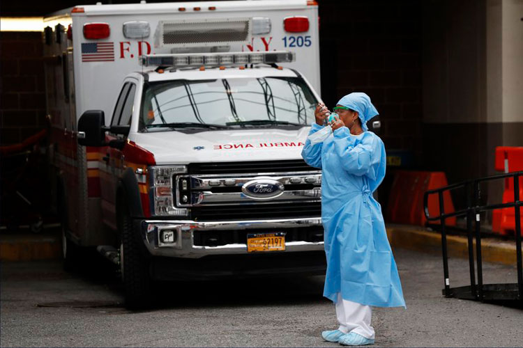Se están acabando los isopos para pruebas en Nueva York