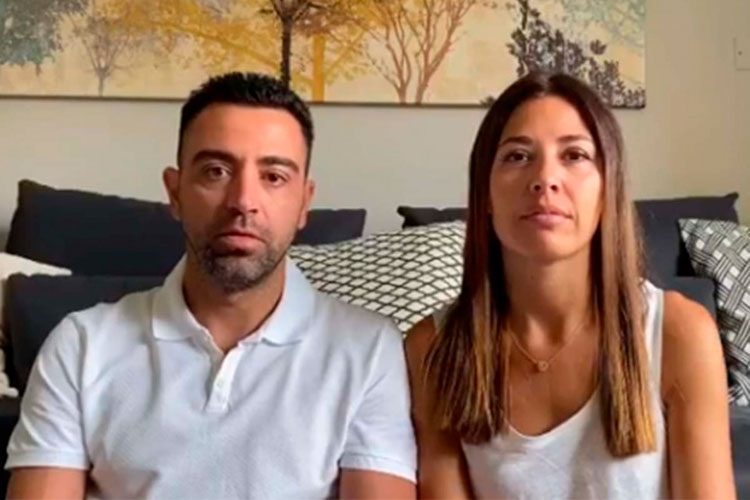 Xavi y su esposa donan un millón de euros a hospital en Barcelona