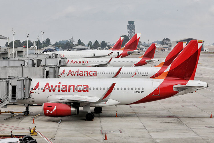 Avianca se acoge a ley de bancarrota en EU por Covid-19
